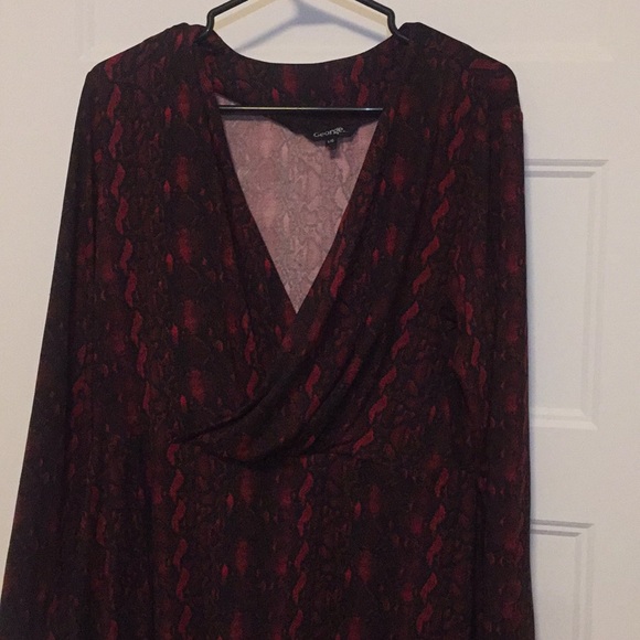 Dress red black - Picture 1 of 6